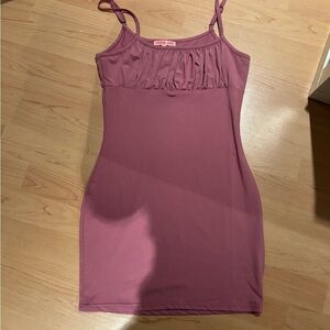 Verge Girl Pink/Purple Tank Top Mini Dress
